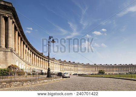 Bath Royal Crescent Somerset England