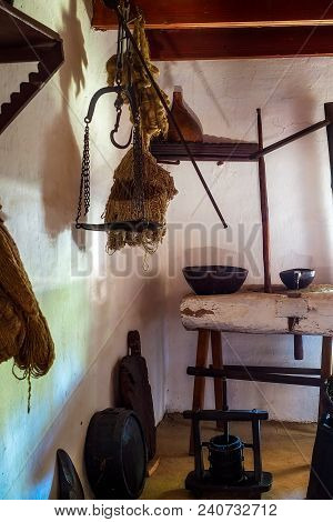 Bucharest, Romania, September 05, 2017. Dimitrie Gusti National Village Museum. Traditional Romanian