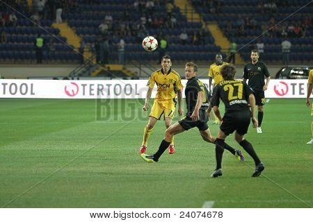 Partita di calcio FC Metalist Vs Pfc Luzenac