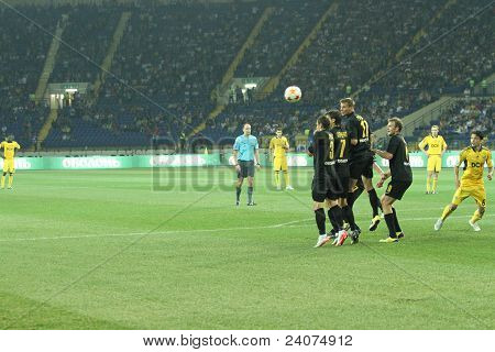 Partita di calcio FC Metalist Vs Pfc Luzenac