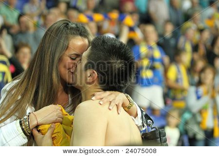 Partita di calcio FC Metalist Vs Pfc Luzenac