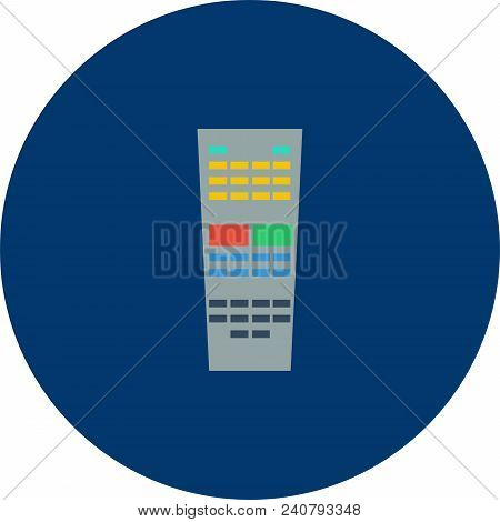 Remote | Great Flat Illustration Concept Icon And Use For Technology, Object, Network And Much More.