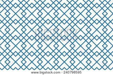 Square Geometric Abstract Vector Pattern Background Design.
