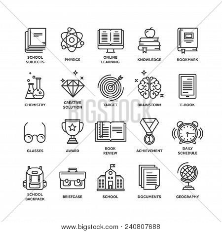 School Education, University. Study, Learning Process. Oline Lessons, Tutorial. Student Knowledge. H