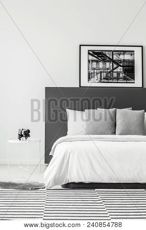 Minimal Hotel Room Interior
