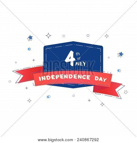 Happy Independence Day. Vector Illustration.