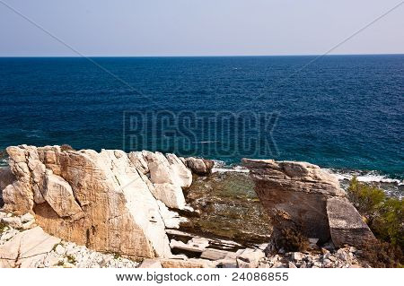 ฝั่ง Thassos ประเทศกรีซ