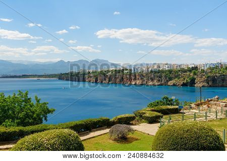 View Of Konyaalti District In Antalya. Turkey
