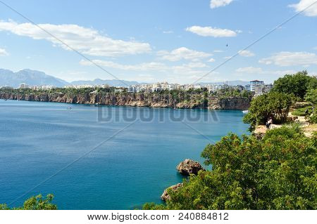 View Of Konyaalti District In Antalya. Turkey