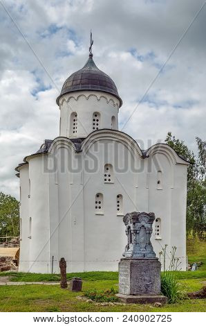 St. George Church In Staraya Ladoga, Volkhovsky District, Leningrad Oblast, Russia Is One Of The Old