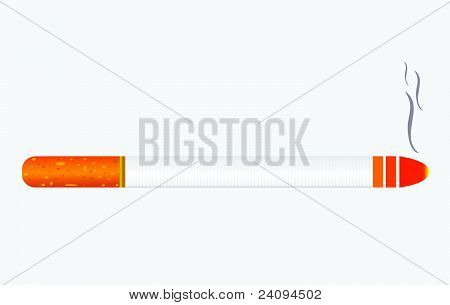 Cigareta vektorové ilustrace