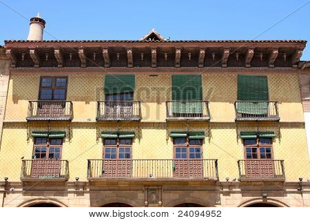 Poble Espanyol, spanisches Dorf in Barcelona, Spanien
