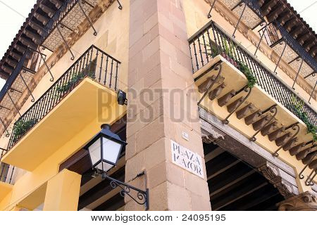 Poble Espanyol, spanisches Dorf in Barcelona, Spanien