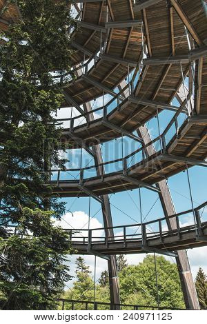 Baumwipfelpfad Bayerischer Wald, Treetop Walk at Germany.