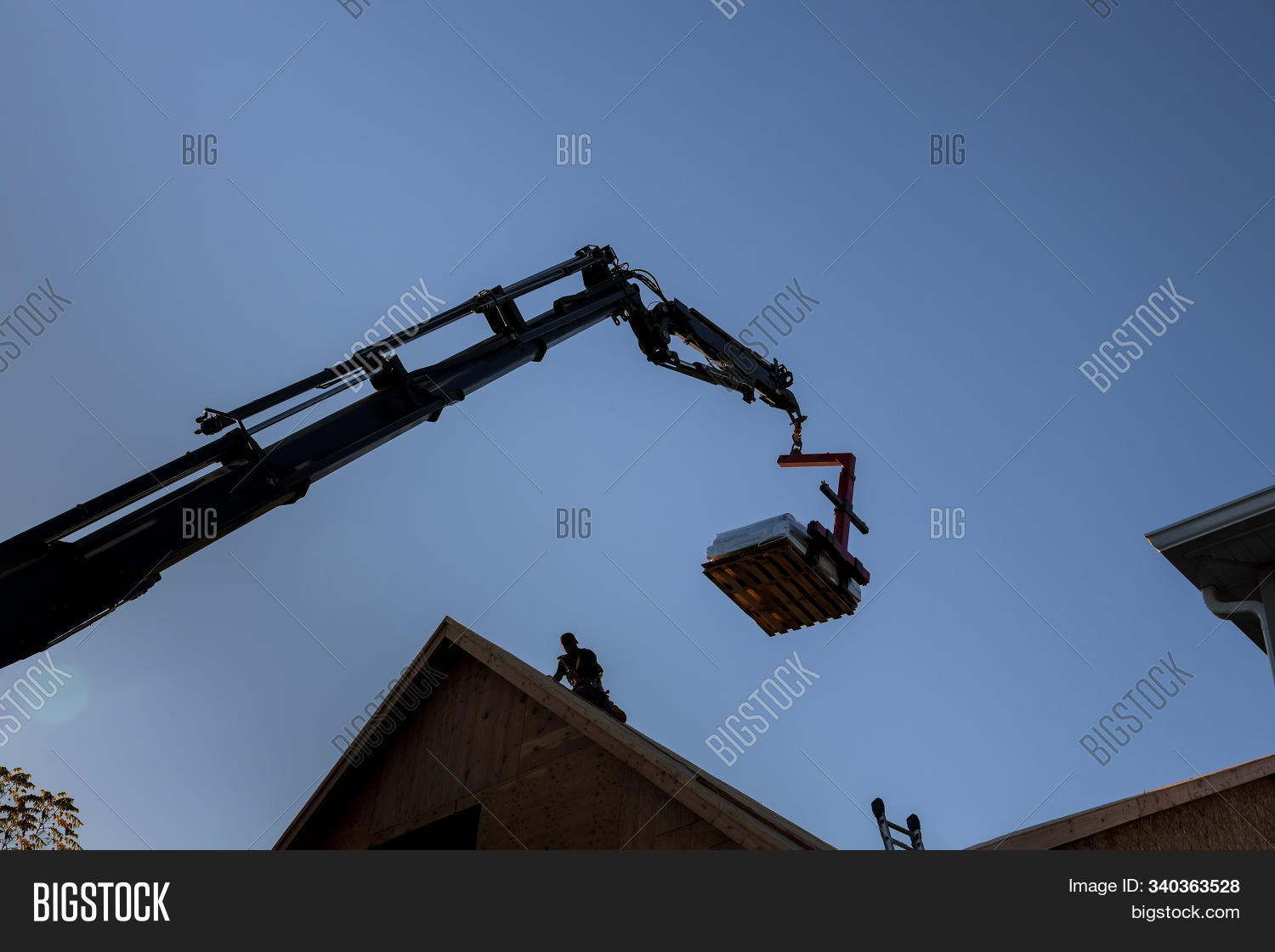 Boom Truck Forklift Image & Photo (Free Trial) Bigstock