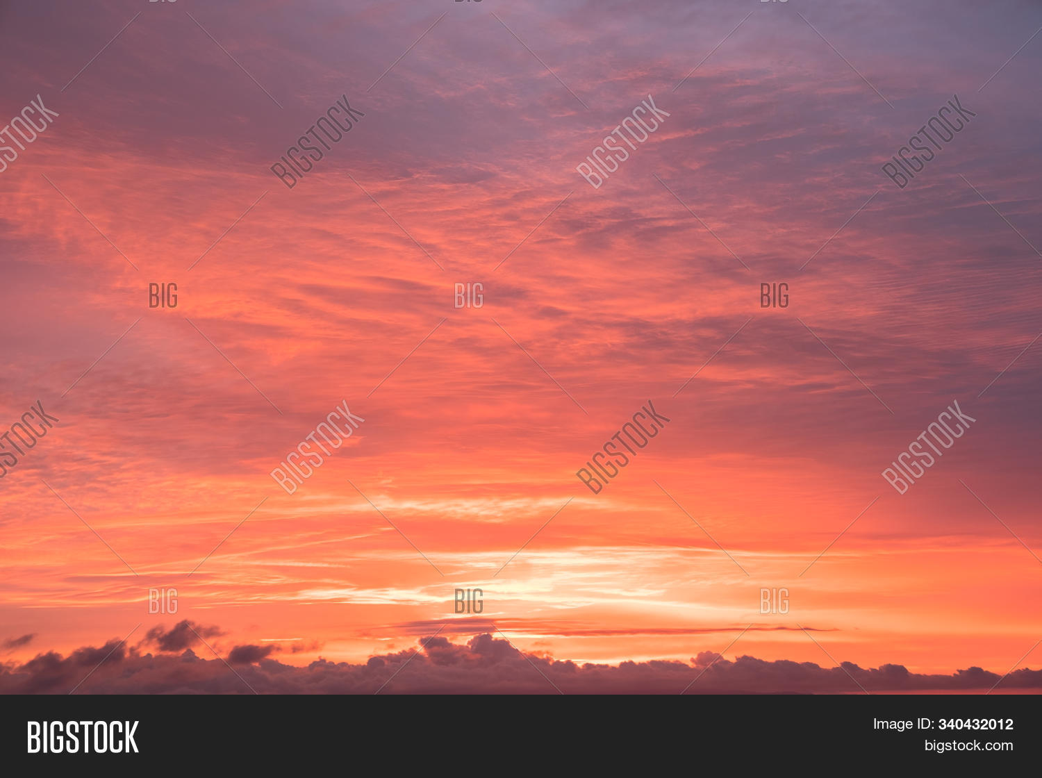 Dramatic Sunset Sky Image & Photo (Free Trial) | Bigstock