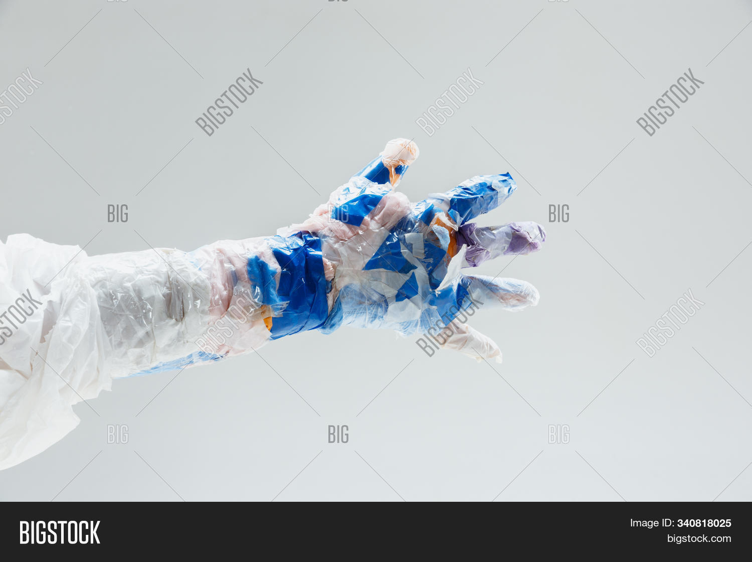 Big Plastic Hand Made Image & Photo (Free Trial) Bigstock
