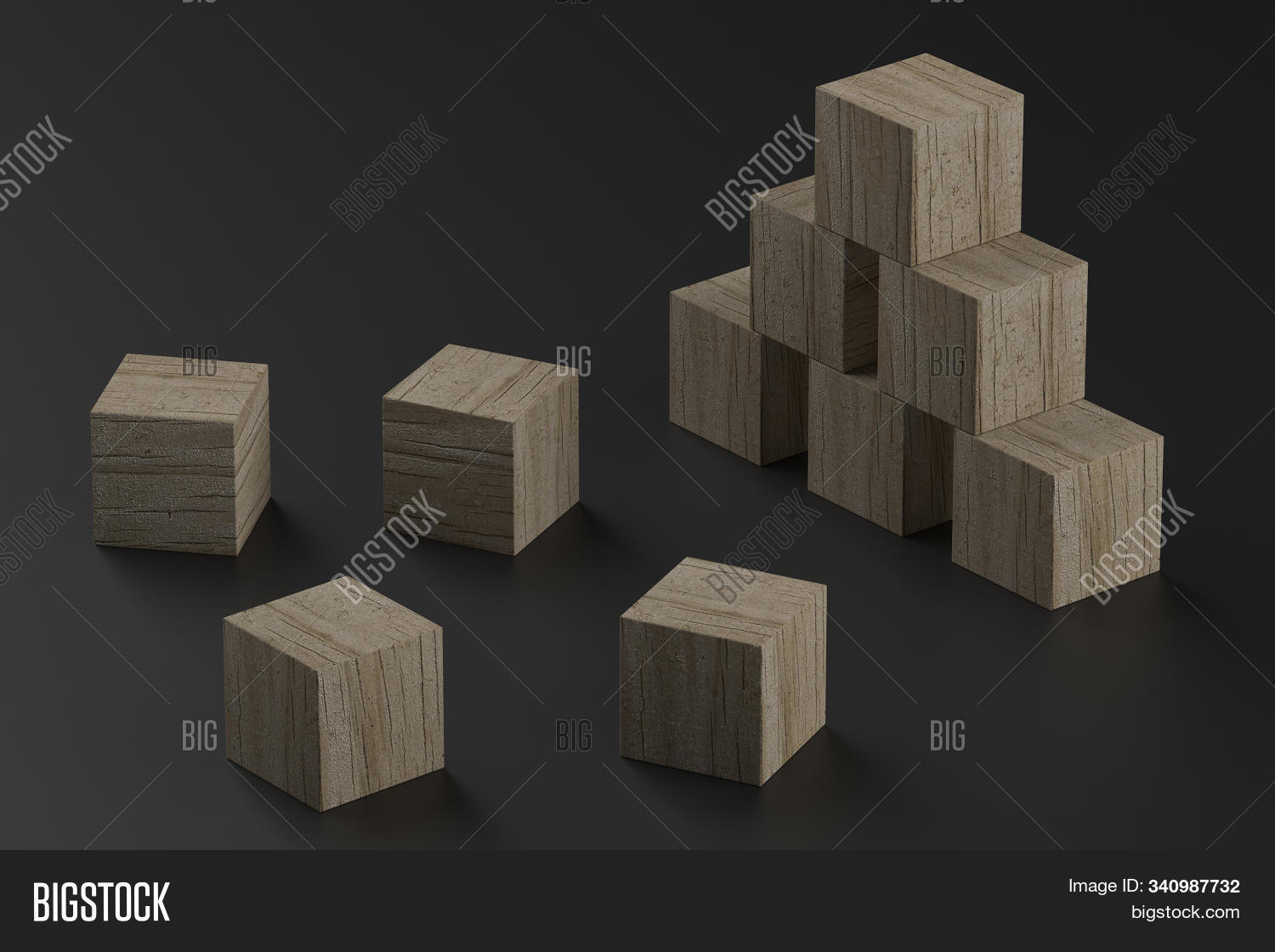 children's cardboard building blocks