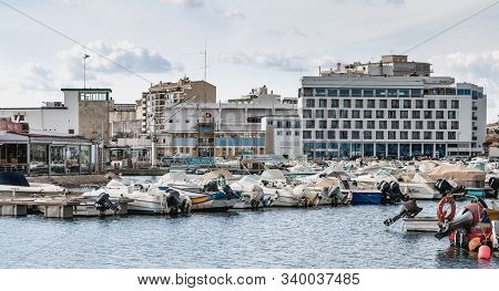 View Of The Marina  Of Faro, Portugal