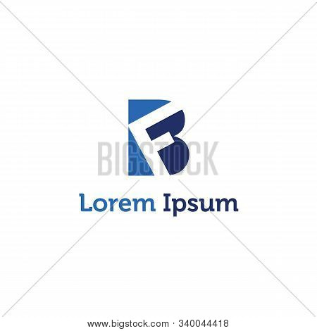 Bf Initial Logo Design Simple Unique Modern