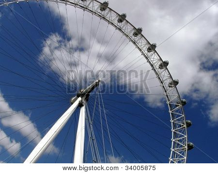 Výstavba London Eye