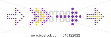 Arrows Flat Vector Icons For Business, Banking, Contact, Social Media, Technology, Logistic, Educati