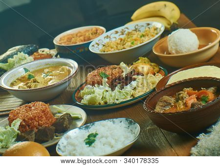 Ghanaian Assorted  Cuisine