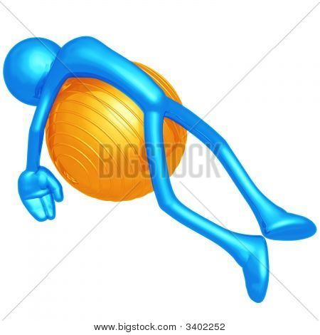 Pilates Physio topu yorgunluk