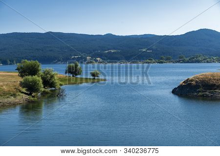 Summer Landscape Along The Road To Camigliatello Silano, Cosenza, Calabria, Italy, In The Sila Natur