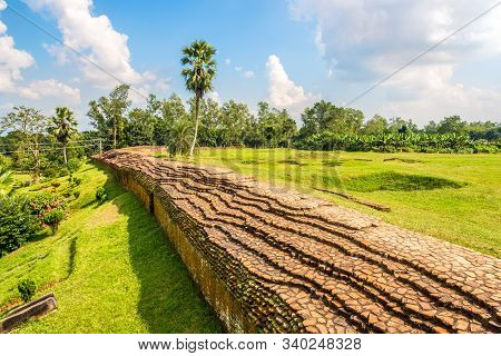 View At The Mahasthangarh Archaeological Site Near Bogra - Bangladesh
