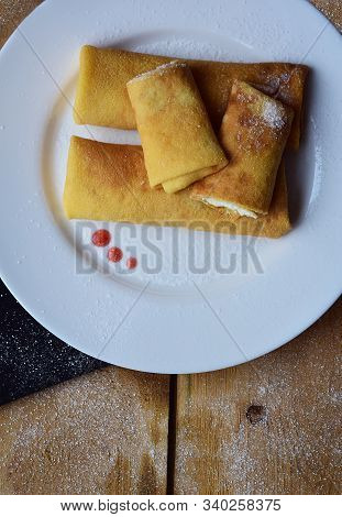 Russion Crepes, Russian Traditional Pancakes, Russian Cuisine