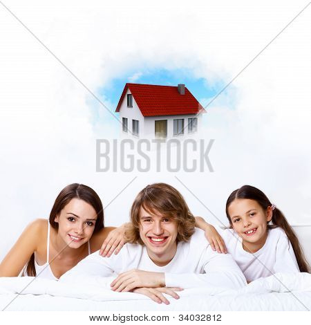 Drømme af unge familie