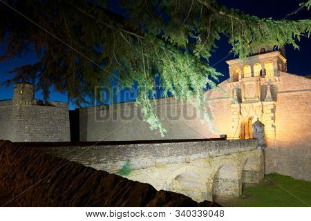 Castle of St. Peter, known as La Ciudadela, Jaca, Huesca, Aragon, Spain.