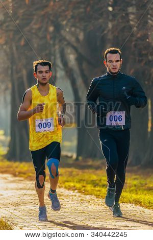 15-dec 2019 Semi-marathon Competition In Romania, Arges, Pitesti (pe Arges Jos) 5Th Edition.