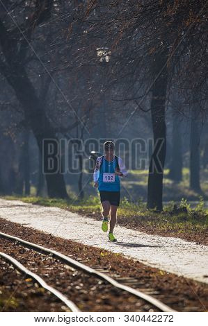 15-dec 2019 Semi-marathon Competition In Romania, Arges, Pitesti (pe Arges Jos) 5Th Edition.