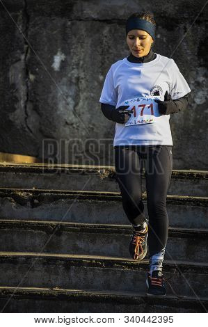 15-dec 2019 Semi-marathon Competition In Romania, Arges, Pitesti (pe Arges Jos) 5Th Edition.