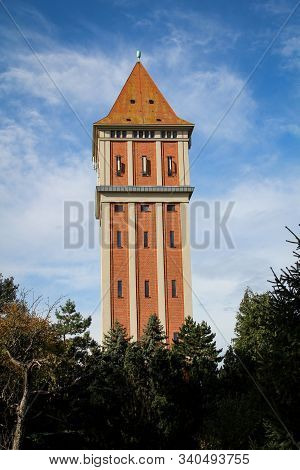 The Former Water Tower Of Aken On The Elbe