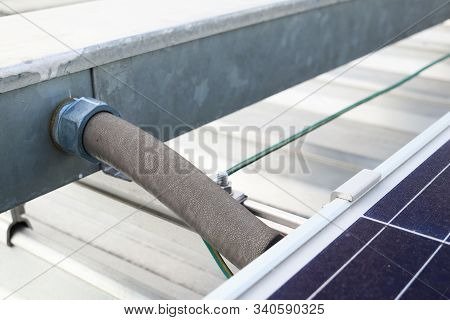 Deterioration Of Pvc Flexible Conduit Because Of Uv