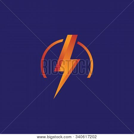 Power Energy Icon Logo Design Vector Design