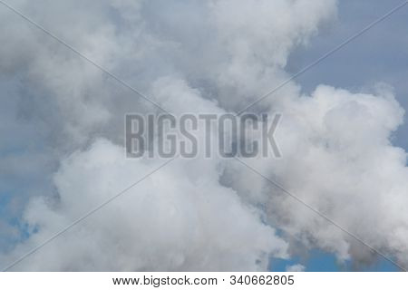 Abstract Black Dust Explosion On White Background,bomb Smoke Background.
