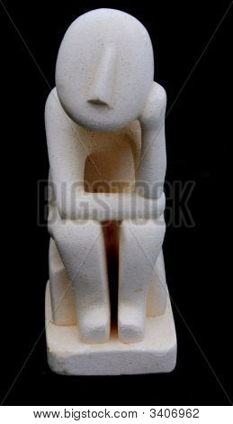 Estátua de pedra