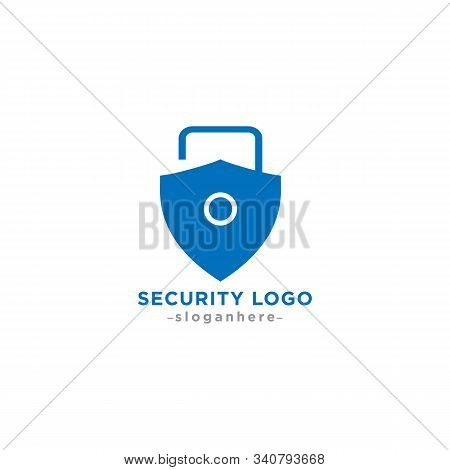 key security cyber icon logo design vector