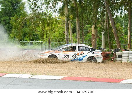 Touring Car Race v Pattaya, Thajsko, červen 2012