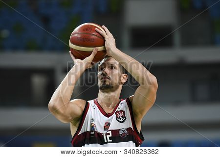 Rio, Brazil - December 20, 2019:  Rafael Mineiro During Flamengo X Instituto De Cordoba By The Baske