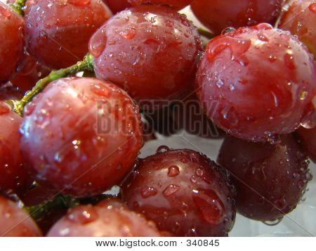Uvas vermelhas