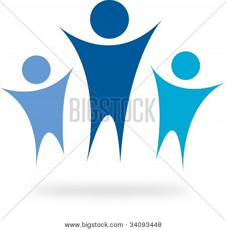 trois personnes