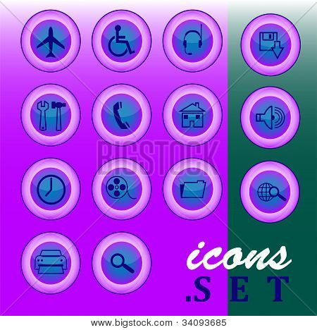 Conjunto de ícones