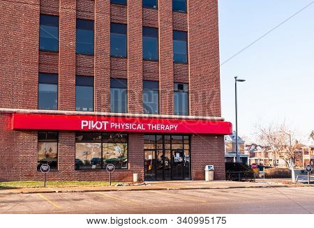 Edgewood, Pennsylvania, Usa 12/22/19 The Pivot Physical Therapy Center In The Former Union Switch An