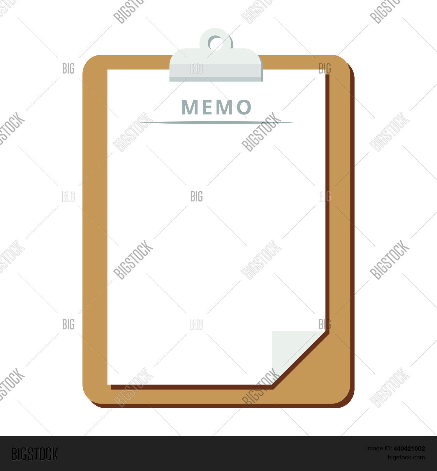 Memo Clipboard Paper Vector & Photo (Free Trial) Bigstock