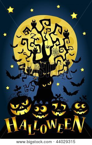 Happy Halloween kort